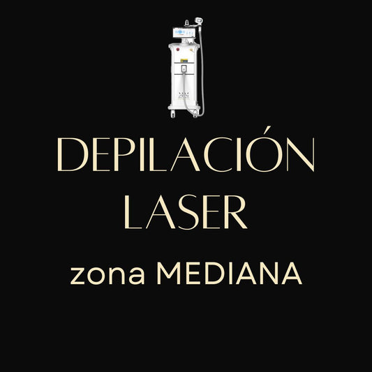 Depilación laser zona MEDIANA